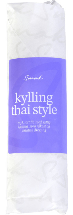 Wrap Kylling 225g Smak