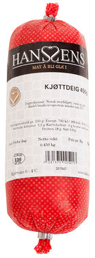 Kjøttdeig 450g Frys Hanssens