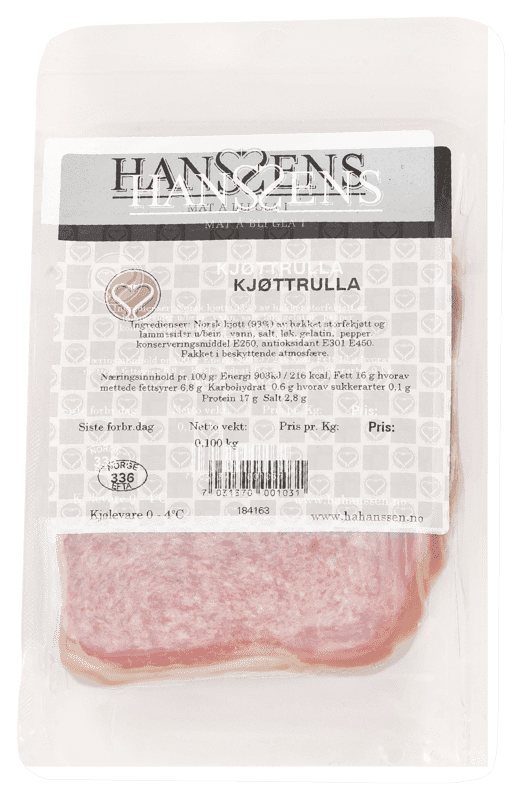 Hanssens Kjøttrulla 100g