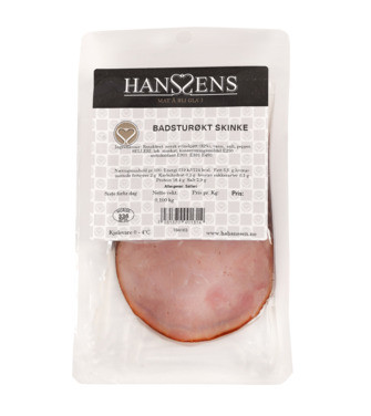 Badsturøkt Skinke 100g Hanssens