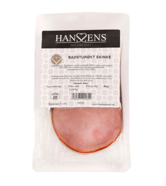 Badsturøkt Skinke 100g Hanssens