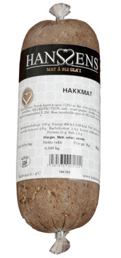 Hakkmat 500g Snabb Hanssens