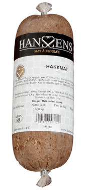 Hakkmat 500g Snabb Hanssens