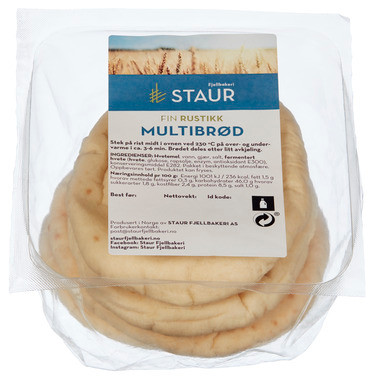 Multibrød Fin 4 X 80g