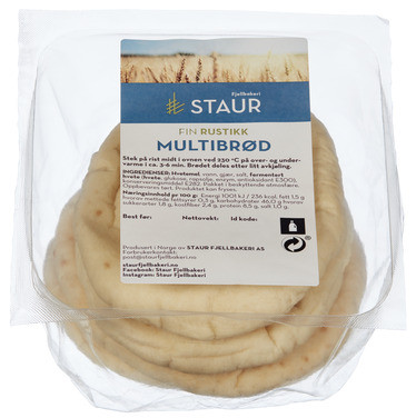 Multibrød Fin 4 X 80g