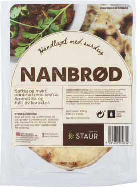 Staur Nanbrød 2pk