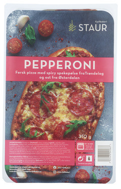 Staur Pizza med Pepperoni 310g