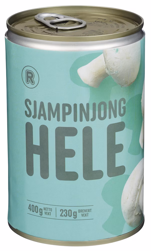 Sjampinjong Hel 400 g