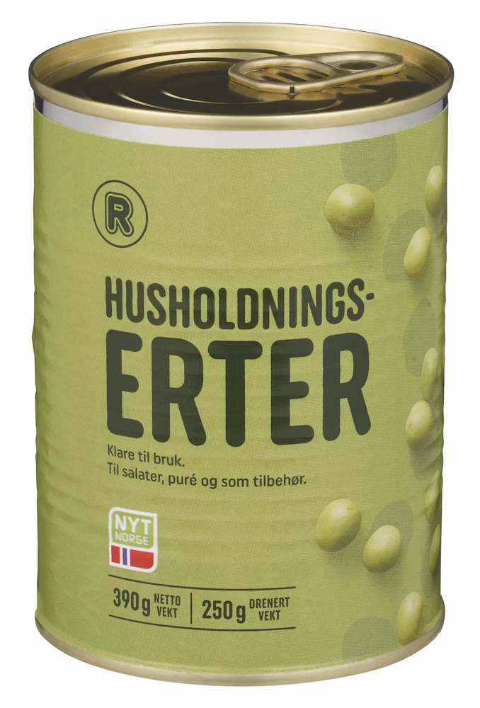 Husholdningserter 390 g