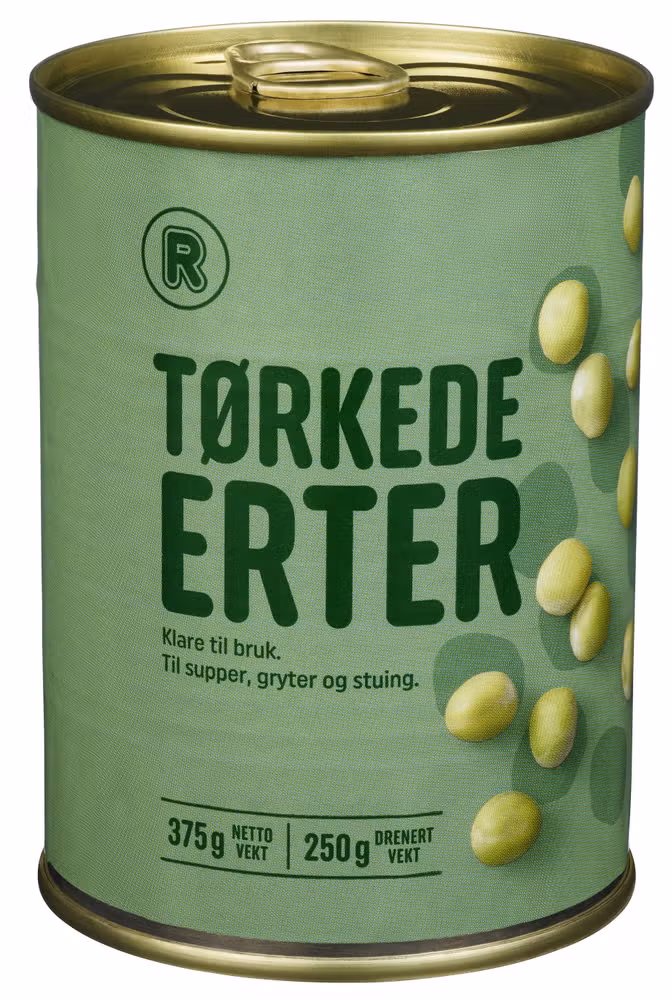 Tørkede erter 375 g