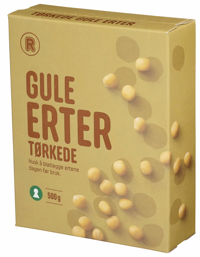 Tørkede Erter Gule 500 g