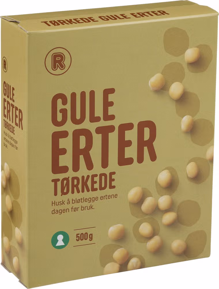 Tørkede erter Gule, 500 g