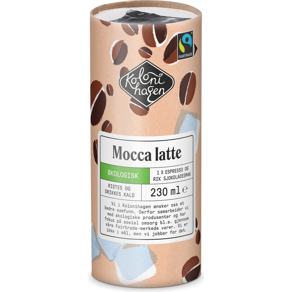 Iskaffe Mocca latte Økologisk 230ml Kolonihagen
