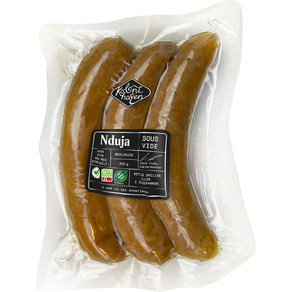 Ndujapølse Økologisk 300g Kolonihagen