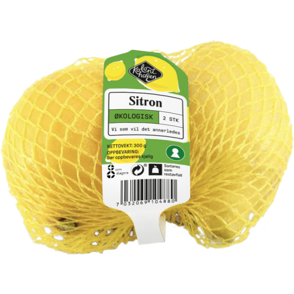 Sitroner Økologisk 300g Kolonihagen