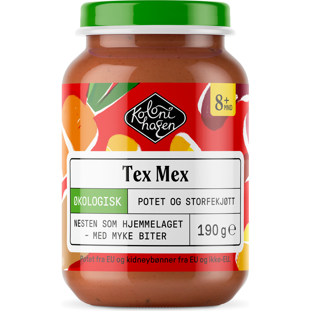 Tex Mex, 8 mnd Økologisk 190g Kolonihagen