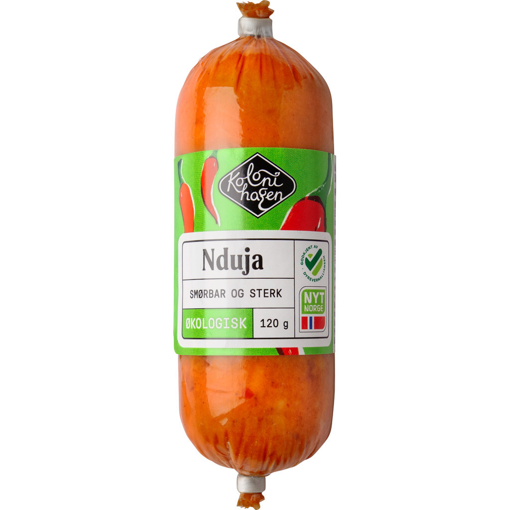 Nduja Økologisk 120g Kolonihagen