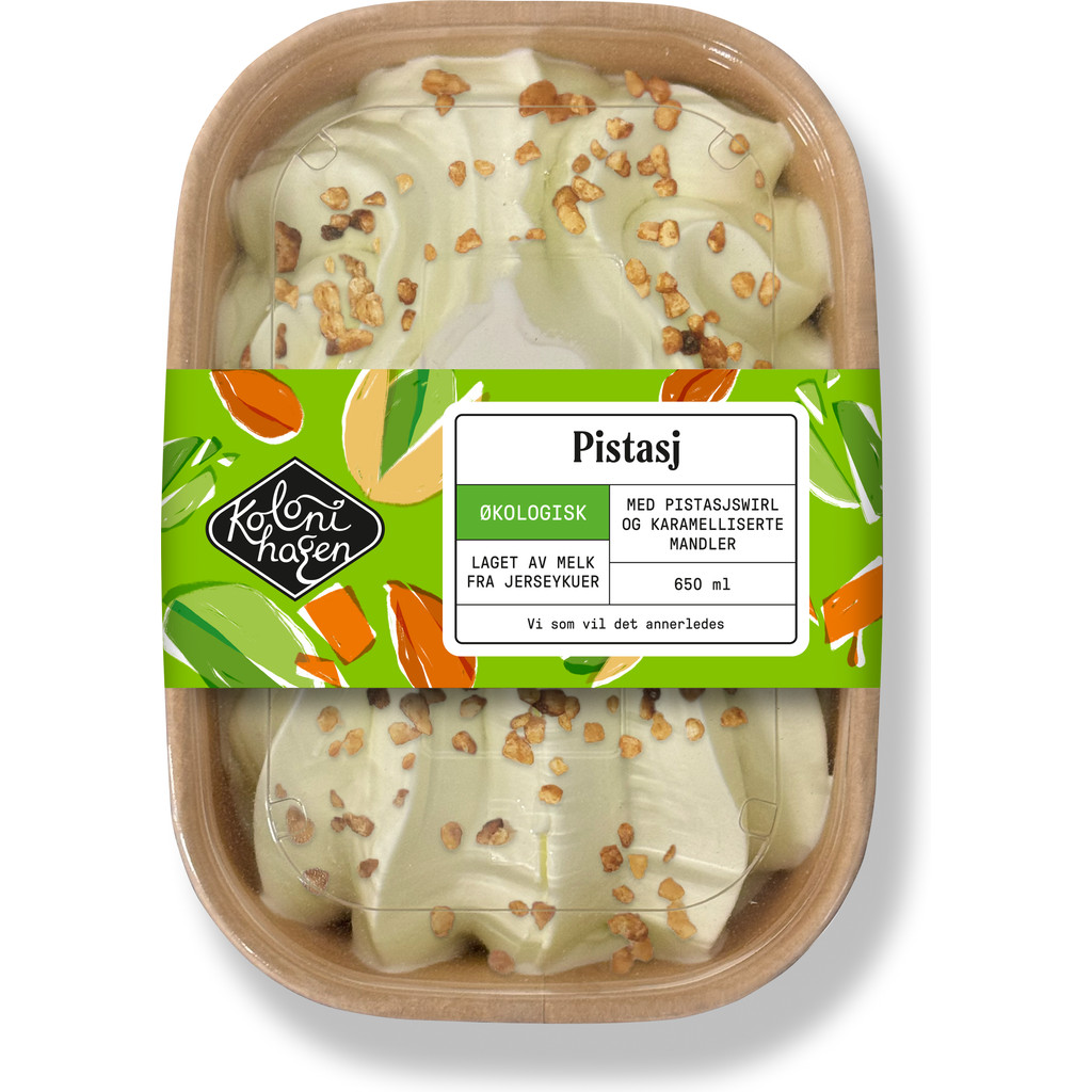 Pistasjis Økologisk 650g Kolonihagen