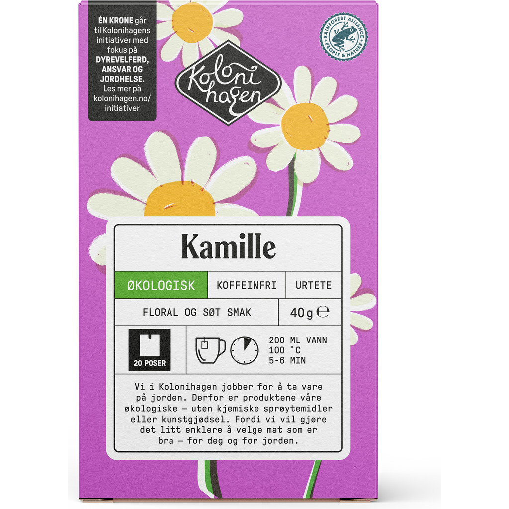 Kamille urtete Økologisk 40g Kolonihagen
