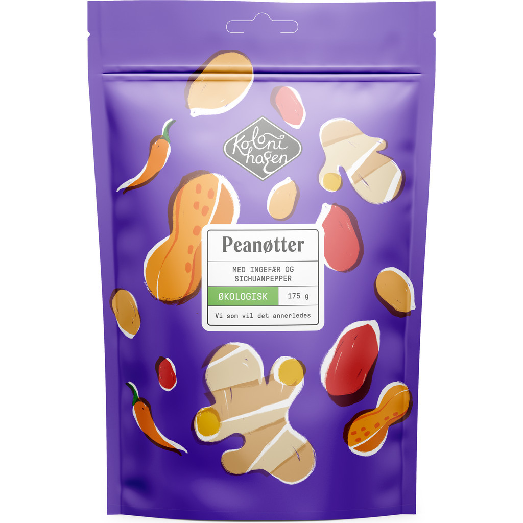 Peanøtter Økologisk 175g Kolonihagen