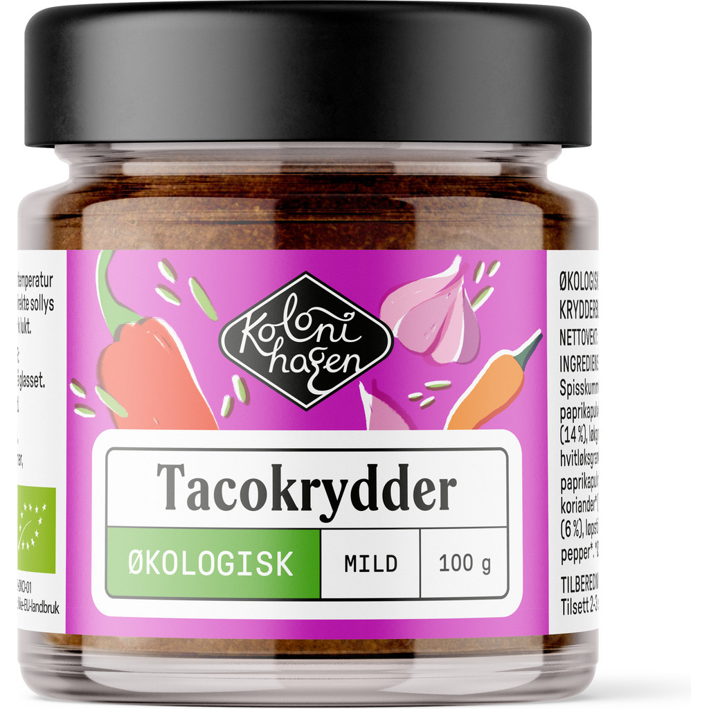 Tacokrydder Økologisk 100g Kolonihagen