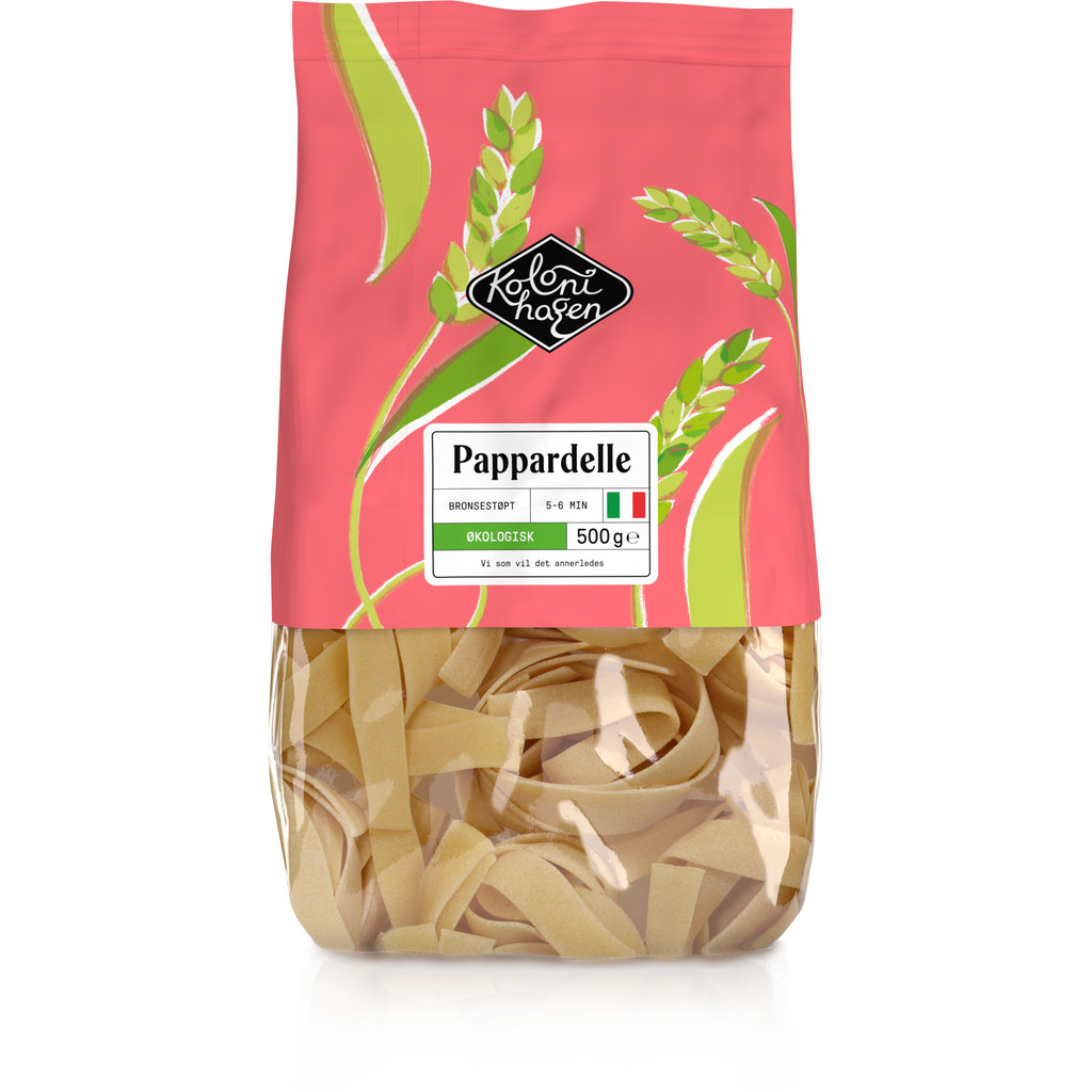Pappardelle Økologisk 500G Kolonihagen