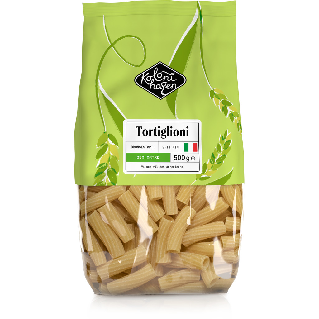 Tortiglioni Økologisk 500G Kolonihagen