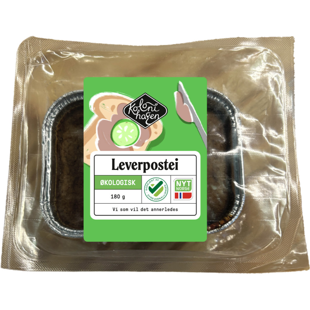Leverpostei Økologisk 180g Kolonihagen