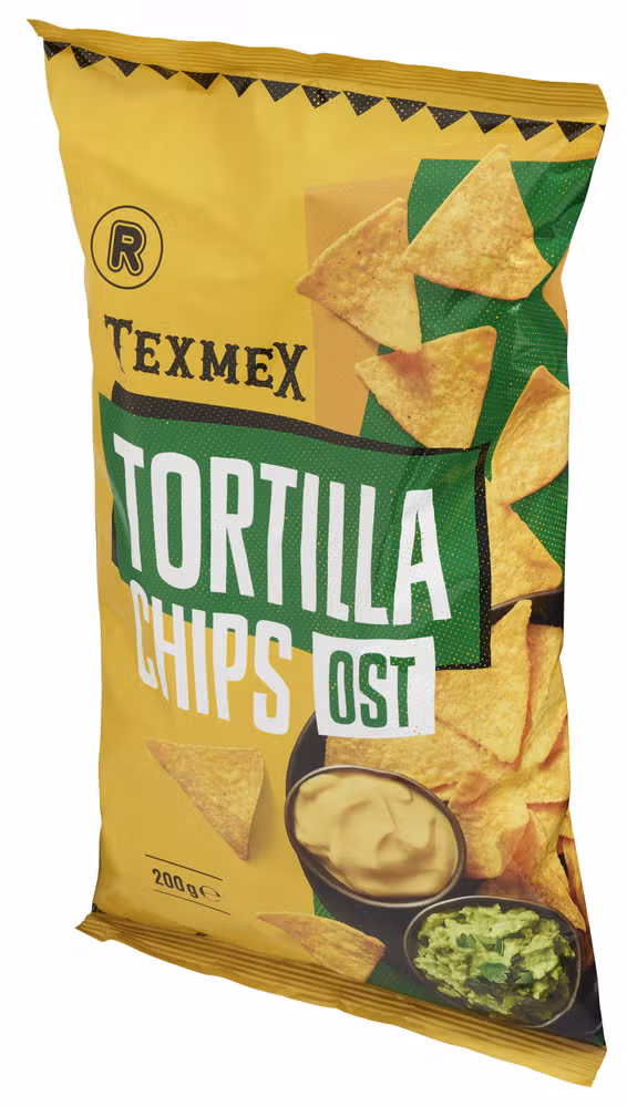 Tortillachips Ost, 200 g