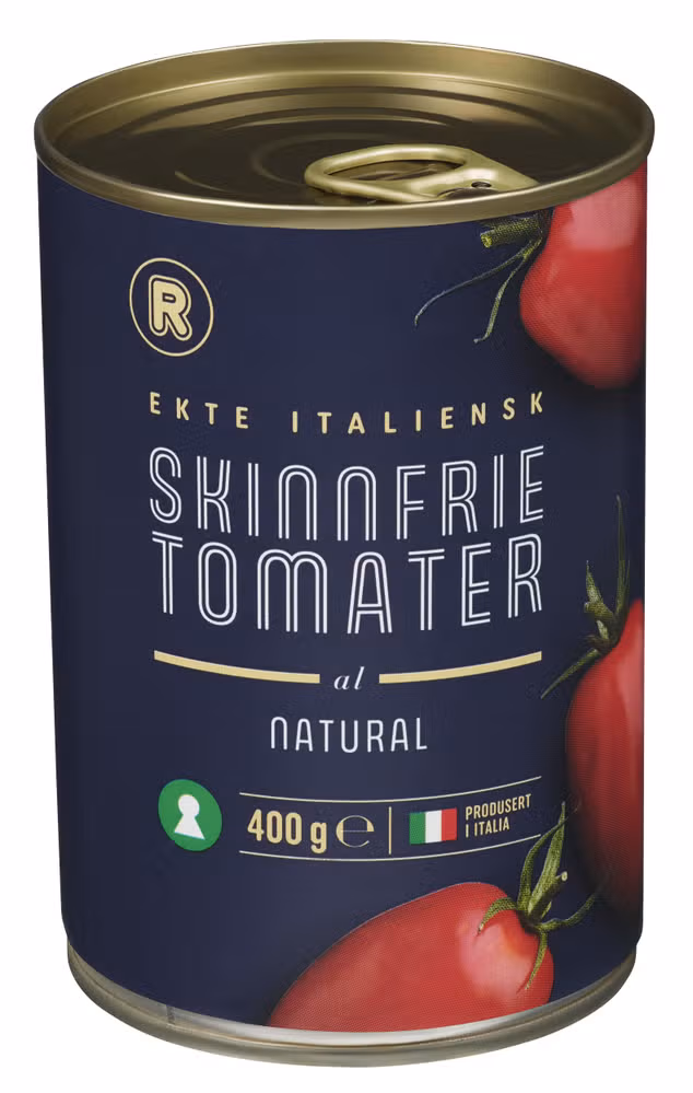Skinnfrie tomater 400 g