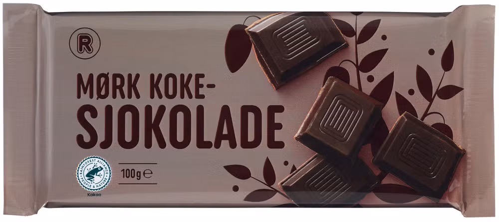 Kokesjokolade mørk 100 g