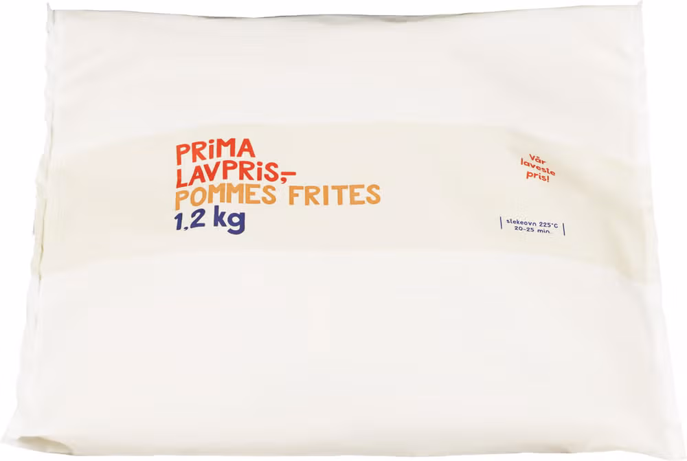 Pommes frites 1,2 kg