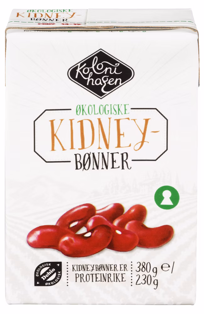 Kidneybønner Økologisk, 380 g