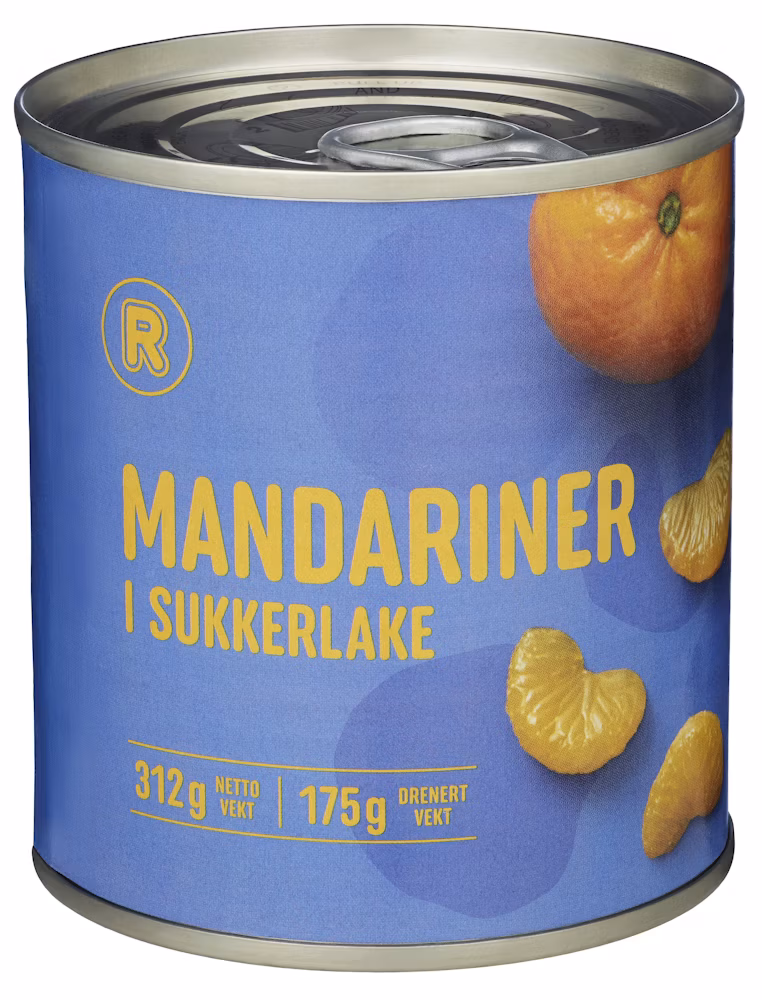 Mandariner Hermetisk, 312 g