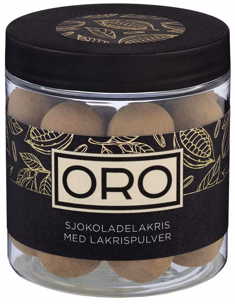 Sjokoladelakris med Lakrispulver 140 g