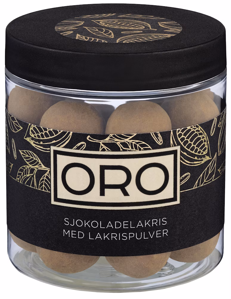 Sjokoladelakris med Lakrispulver 140 g