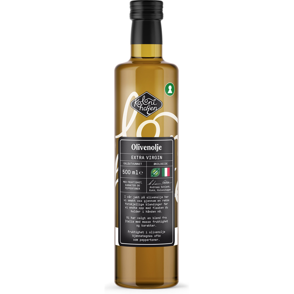 Olivenolje Økologisk 500ml Kolonihagen