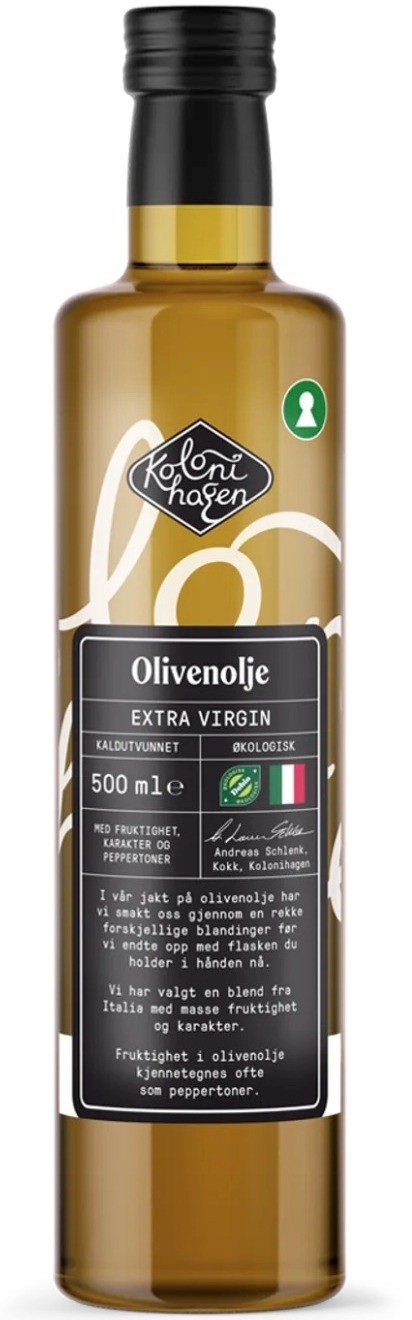 Olivenolje Extra Virgin 500ml Kolonihagen