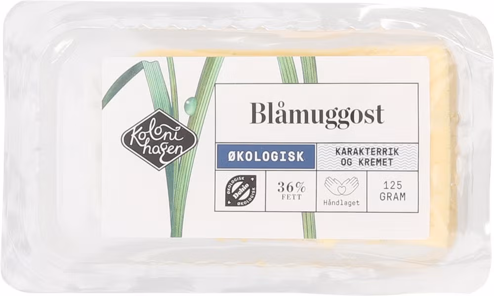 Blåmuggost Økolgisk, 125 g