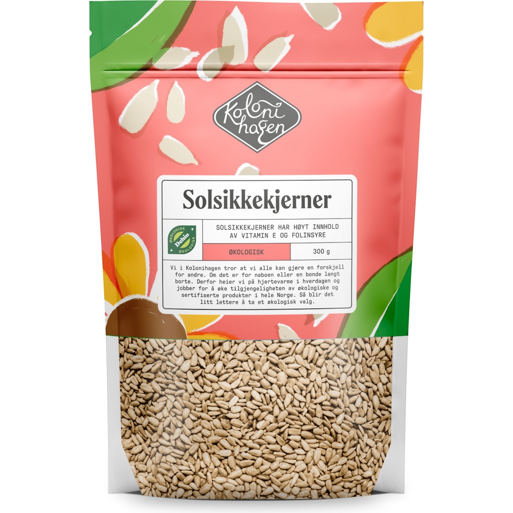 Solsikke­kjerner Økologisk 300g Kolonihagen