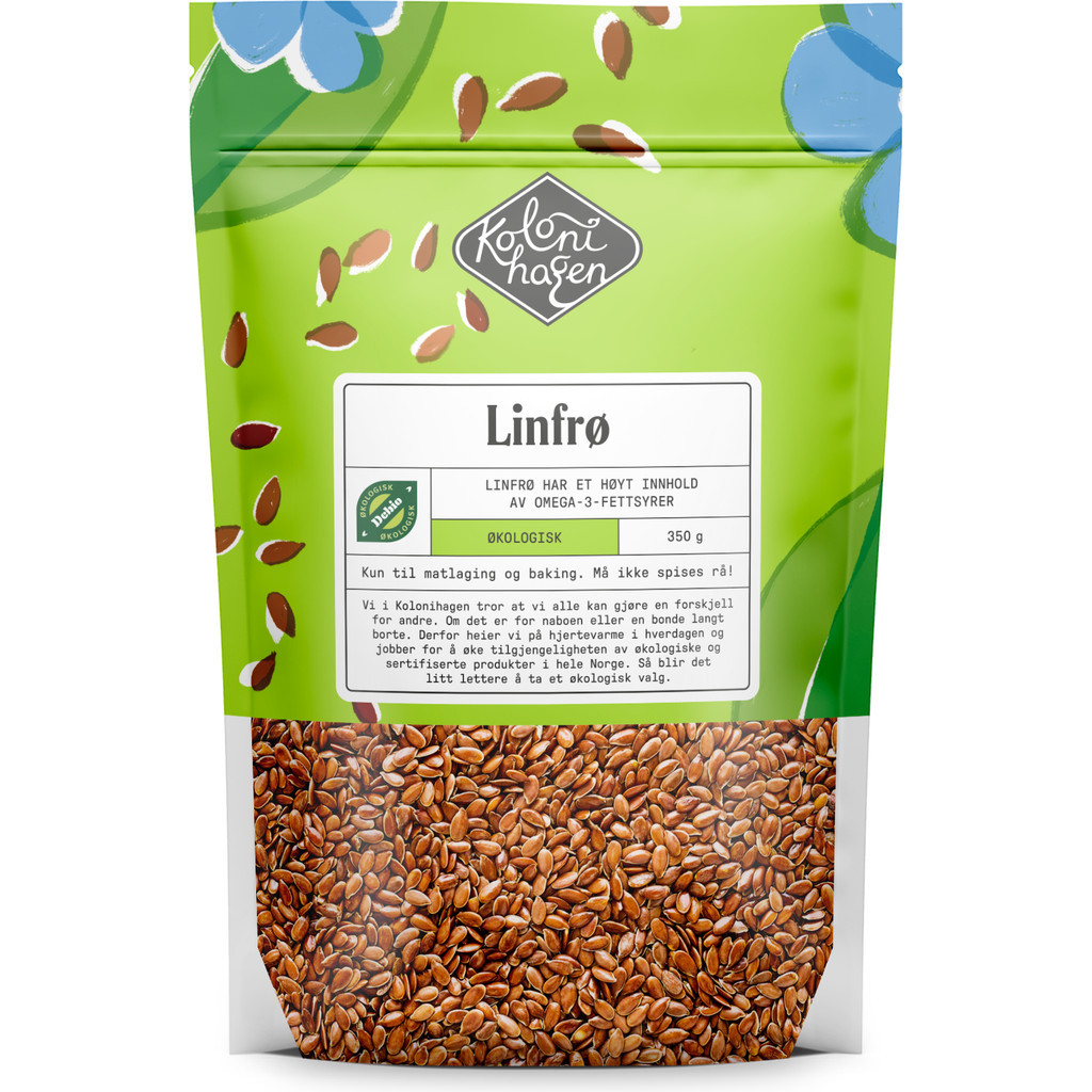 Linfrø Økologisk 350g Kolonihagen