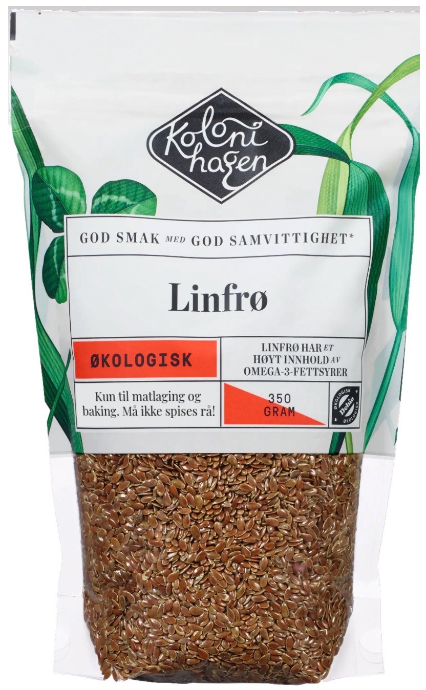 Linfrø Økologisk 350g Kolonihagen