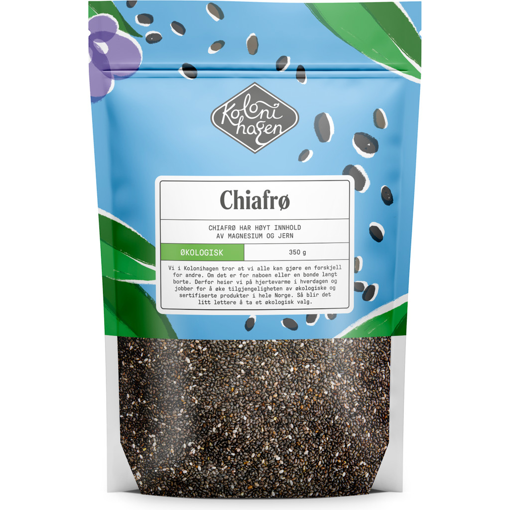 Chiafrø Økologisk 350g Kolonihagen