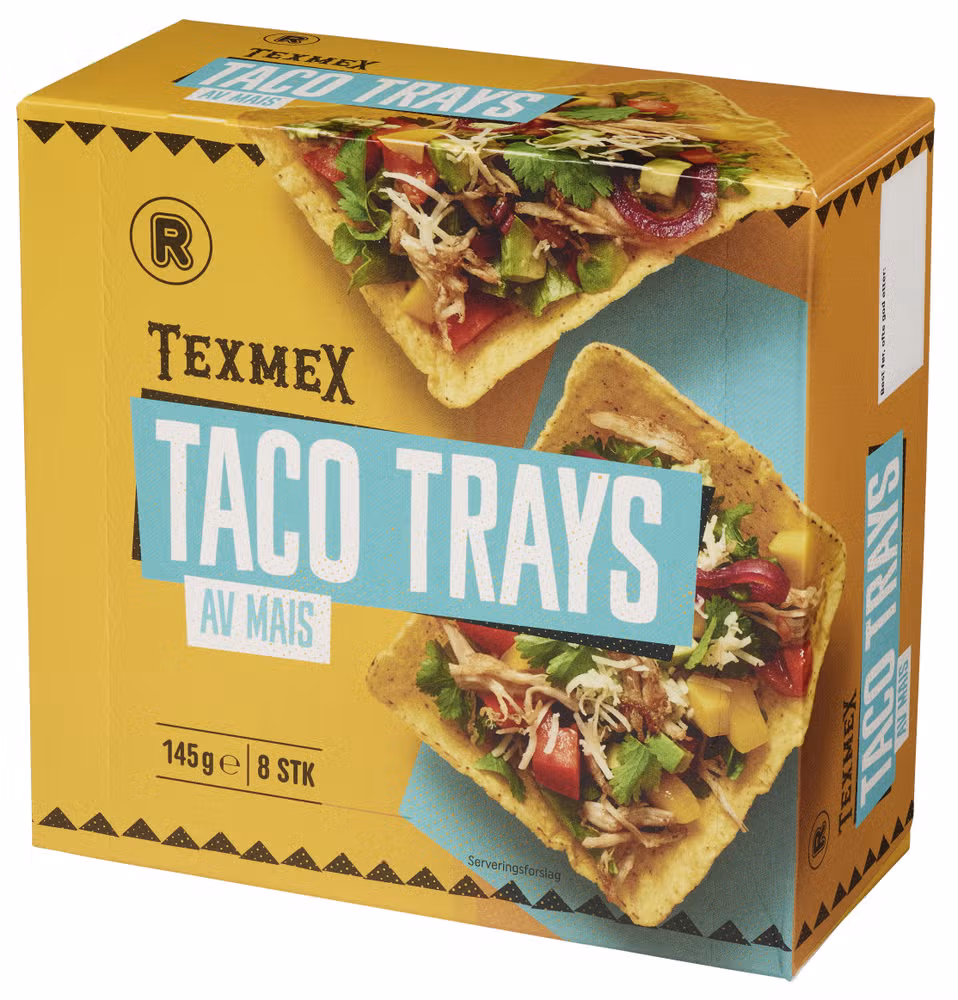 Taco Trays 8 stk, 145 g