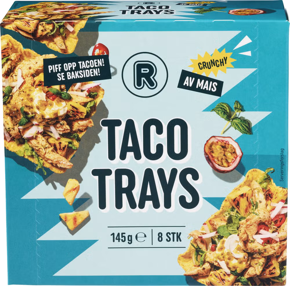Taco Trays 8 stk, 145 g