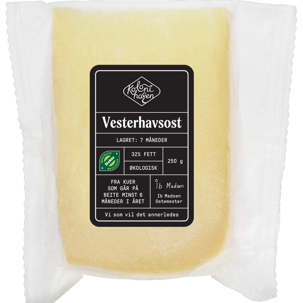 Vesterhavs­ost Økologisk 250g Kolonihagen