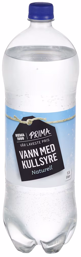Prima Vann med Kullsyre Naturell 1,5 l