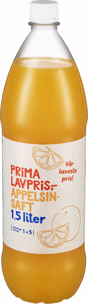 Appelsinsaft 1,5 l