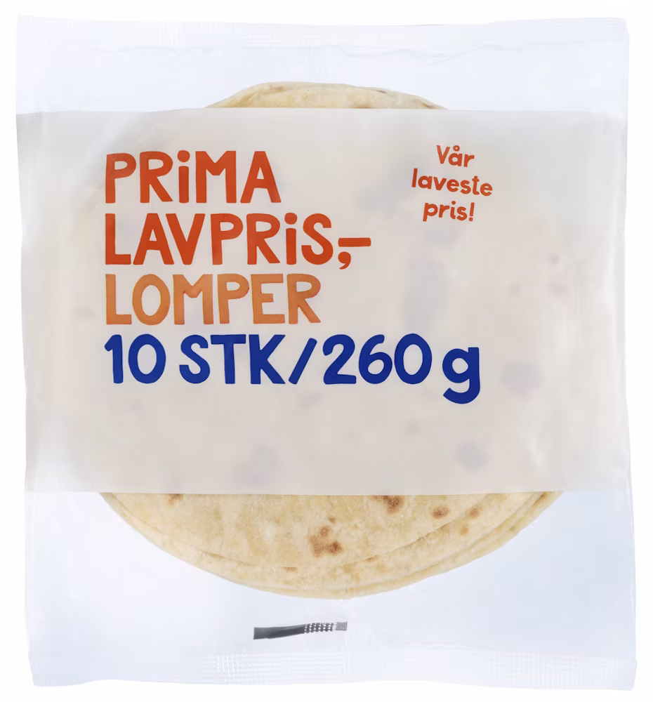 Frosne Lomper Vår laveste pris, 260 g