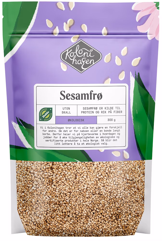Sesamfrø Økologisk, 300 g